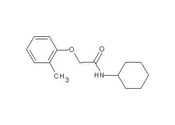 N-cyclohexyl-2-(2-methylphenoxy)acetamide - Click Image to Close