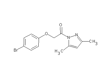 1-[(4-bromophenoxy)acetyl]-3,5-dimethyl-1H-pyrazole - Click Image to Close