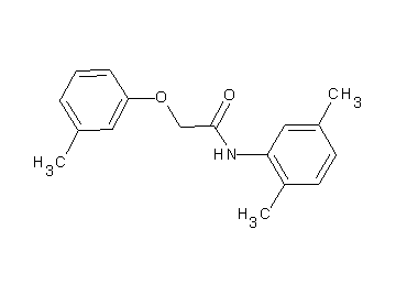 N-(2,5-dimethylphenyl)-2-(3-methylphenoxy)acetamide