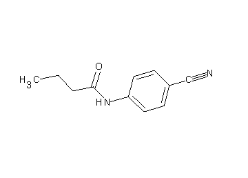 N-(4-cyanophenyl)butanamide