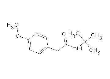 N-(tert-butyl)-2-(4-methoxyphenyl)acetamide