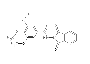 N-(1,3-dioxo-1,3-dihydro-2H-isoindol-2-yl)-3,4,5-trimethoxybenzamide