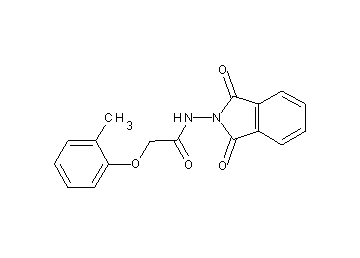 N-(1,3-dioxo-1,3-dihydro-2H-isoindol-2-yl)-2-(2-methylphenoxy)acetamide