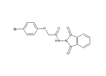 2-(4-bromophenoxy)-N-(1,3-dioxo-1,3-dihydro-2H-isoindol-2-yl)acetamide