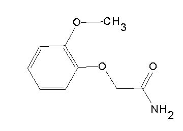 2-(2-methoxyphenoxy)acetamide