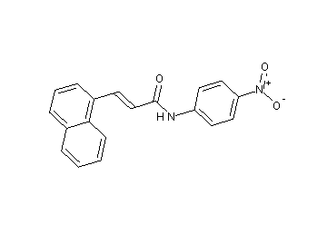 3-(1-naphthyl)-N-(4-nitrophenyl)acrylamide