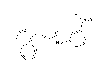 3-(1-naphthyl)-N-(3-nitrophenyl)acrylamide