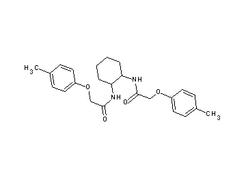N,N'-1,2-cyclohexanediylbis[2-(4-methylphenoxy)acetamide]