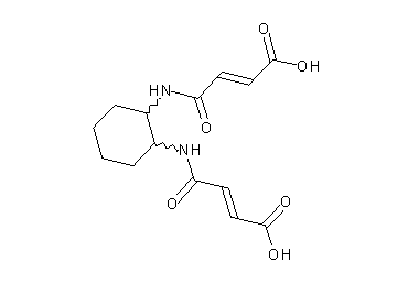 4,4'-[1,2-cyclohexanediyldi(imino)]bis(4-oxo-2-butenoic acid)