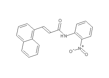 3-(1-naphthyl)-N-(2-nitrophenyl)acrylamide