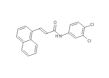 N-(3,4-dichlorophenyl)-3-(1-naphthyl)acrylamide