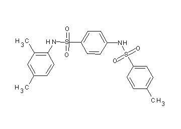 N-(4-{[(2,4-dimethylphenyl)amino]sulfonyl}phenyl)-4-methylbenzenesulfonamide