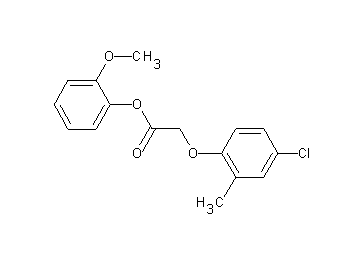 2-methoxyphenyl (4-chloro-2-methylphenoxy)acetate