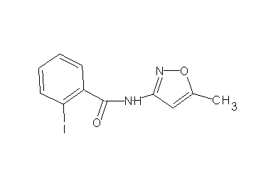 2-iodo-N-(5-methyl-3-isoxazolyl)benzamide