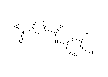 N-(3,4-dichlorophenyl)-5-nitro-2-furamide
