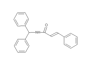 N-(diphenylmethyl)-3-phenylacrylamide