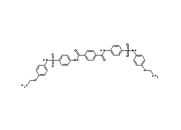 N,N'-bis(4-{[(4-ethoxyphenyl)amino]sulfonyl}phenyl)terephthalamide