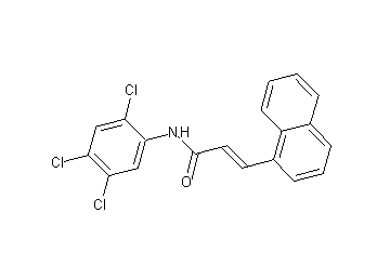 3-(1-naphthyl)-N-(2,4,5-trichlorophenyl)acrylamide