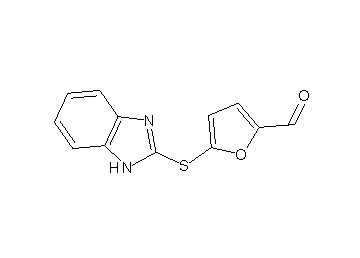 5-(1H-benzimidazol-2-ylsulfanyl)-2-furaldehyde