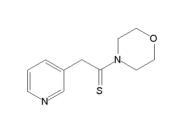 4-[2-(3-pyridinyl)ethanethioyl]morpholine