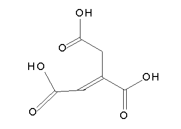 1-propene-1,2,3-tricarboxylic acid