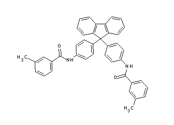 N,N'-[9H-fluorene-9,9-diylbis(4,1-phenylene)]bis(3-methylbenzamide)