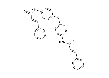 N,N'-[oxybis(4,1-phenylene)]bis(3-phenylacrylamide)