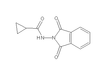 N-(1,3-dioxo-1,3-dihydro-2H-isoindol-2-yl)cyclopropanecarboxamide