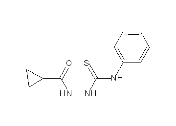 2-(cyclopropylcarbonyl)-N-phenylhydrazinecarbothioamide - Click Image to Close