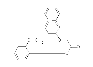 2-methoxyphenyl (2-naphthyloxy)acetate