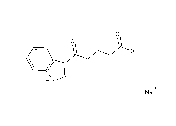 sodium 5-(1H-indol-3-yl)-5-oxopentanoate