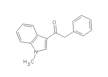 1-(1-methyl-1H-indol-3-yl)-2-phenylethanone 1-(1-methyl-1H-indol-3-yl)-2-phenylethanone