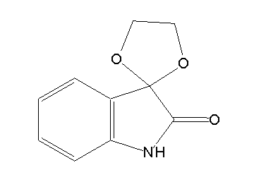 spiro[1,3-dioxolane-2,3'-indol]-2'(1'H)-one