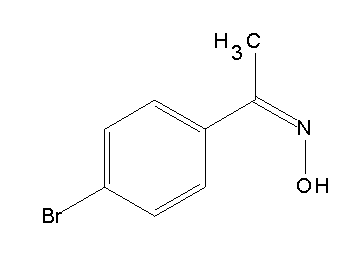 1-(4-bromophenyl)ethanone oxime 1-(4-bromophenyl)ethanone oxime