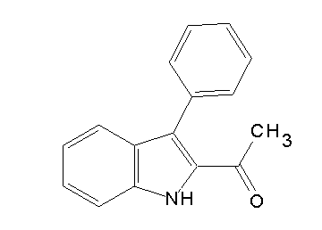 1-(3-phenyl-1H-indol-2-yl)ethanone
