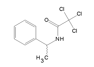 2,2,2-trichloro-N-(1-phenylethyl)acetamide