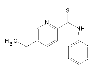 5-ethyl-N-phenyl-2-pyridinecarbothioamide