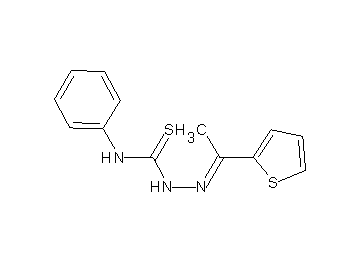 1-(2-thienyl)ethanone N-phenylthiosemicarbazone - Click Image to Close