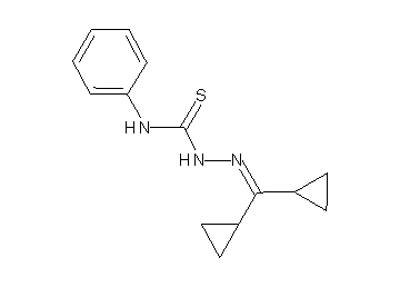 dicyclopropylmethanone N-phenylthiosemicarbazone
