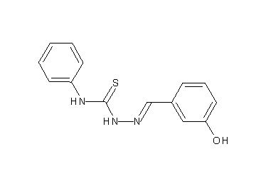 3-hydroxybenzaldehyde N-phenylthiosemicarbazone