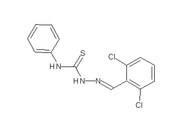 2,6-dichlorobenzaldehyde N-phenylthiosemicarbazone