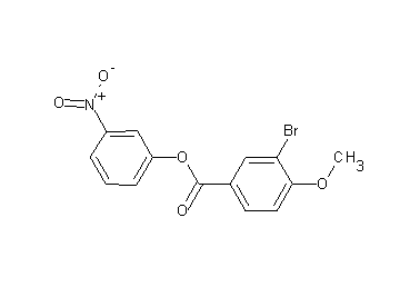 3-nitrophenyl 3-bromo-4-methoxybenzoate