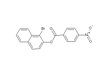1-bromo-2-naphthyl 4-nitrobenzoate