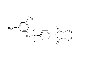 N-(3,5-dimethylphenyl)-4-(1,3-dioxo-1,3-dihydro-2H-isoindol-2-yl)benzenesulfonamide