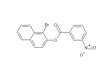 1-bromo-2-naphthyl 3-nitrobenzoate