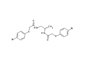 N,N'-1,2-propanediylbis[2-(4-bromophenoxy)acetamide]