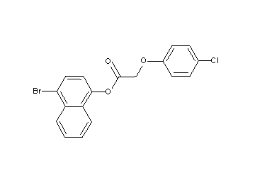 4-bromo-1-naphthyl (4-chlorophenoxy)acetate