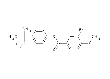 4-tert-butylphenyl 3-bromo-4-methoxybenzoate