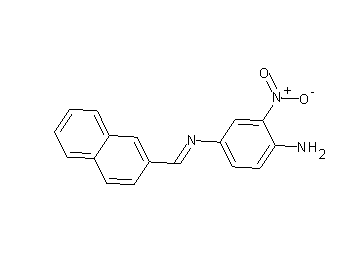 N4-(2-naphthylmethylene)-2-nitro-1,4-benzenediamine