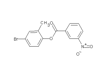 4-bromo-2-methylphenyl 3-nitrobenzoate